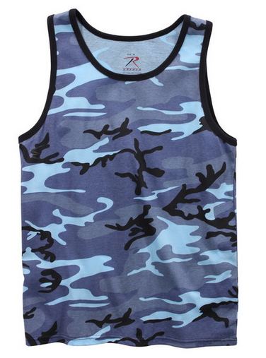 Custom Printed  Rothco Camo Tank Top - 8764 